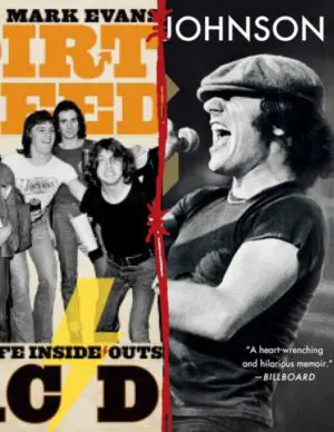 AC/DC Memoirs by Brian Johnson and Mark Evans set